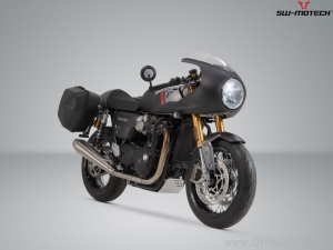 Set valigie laterali (sidecase) URBAN (2x16,5L) e supporti SLC - 33,0L - Triumph Thruxton RS ('19-) - SW-Motech