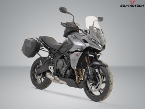 Set valigie laterali (sidecase) URBAN (2x16,5L) e supporti SLC - 33,0L - Triumph Tiger 660 ('21-) - SW-Motech