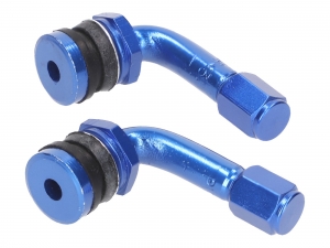 Set valvole (angolo di 90° / blu) - 101 Octane