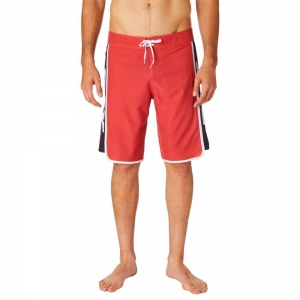 Short de sport extensible Race Team [Rouge Rio]: Taille - 30