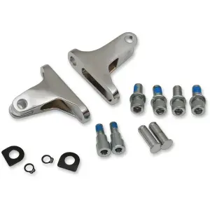 Short Passenger Foot Peg Mount Kit - Chrome, Polished - 16210786