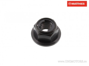 Sicherungsmutter mit Kragen Pro Bolt M6 x 1.00 mm Schwarz Titan - JM