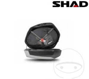 Side cases - 2 x 35 liters black/aluminum color Shade Model SH35 - JM
