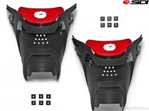 SIDI Rear Upper Boot Cap Rex (No. 299) Black-Red