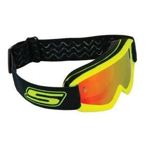 SIFAM - Μοτοσυκλετιστικά γυαλιά Offroad JUNIOR ECO - ΚΙΤΡΙΝΟ FLUO [Φακός IRIDIUM] [Γυαλι�