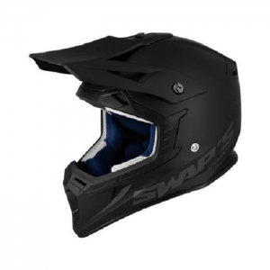 SIFAM - Casca Offroad SWAP\'s S818 - negru mat [S]