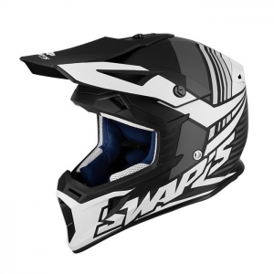 SIFAM - Offroad Helmet SWAP's S818 - black / matte white [S]
