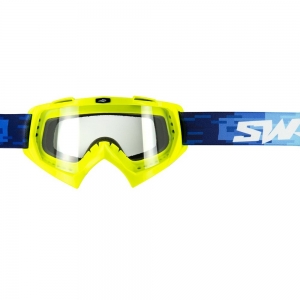 SIFAM - SWAP\'s ochelari Offroad PIXEL, antifog/antiscratch/antislip - GALBEN