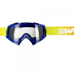 SIFAM - SWAP Offroad PIXEL goggles, antifog/antiscratch/antislip - BLUE