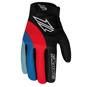 SIFAM - SWAP rękawice offroadowe - czarne, czerwone, niebieskie, 3XL