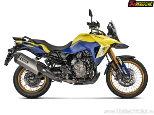 Silenciador final Slip-On Line - SUZUKI V-STROM 800 ABS V-Strom ('24-'25) / V-STROM 800 COM ABS V-Strom ('23-'25) (E-Mark) - Akr