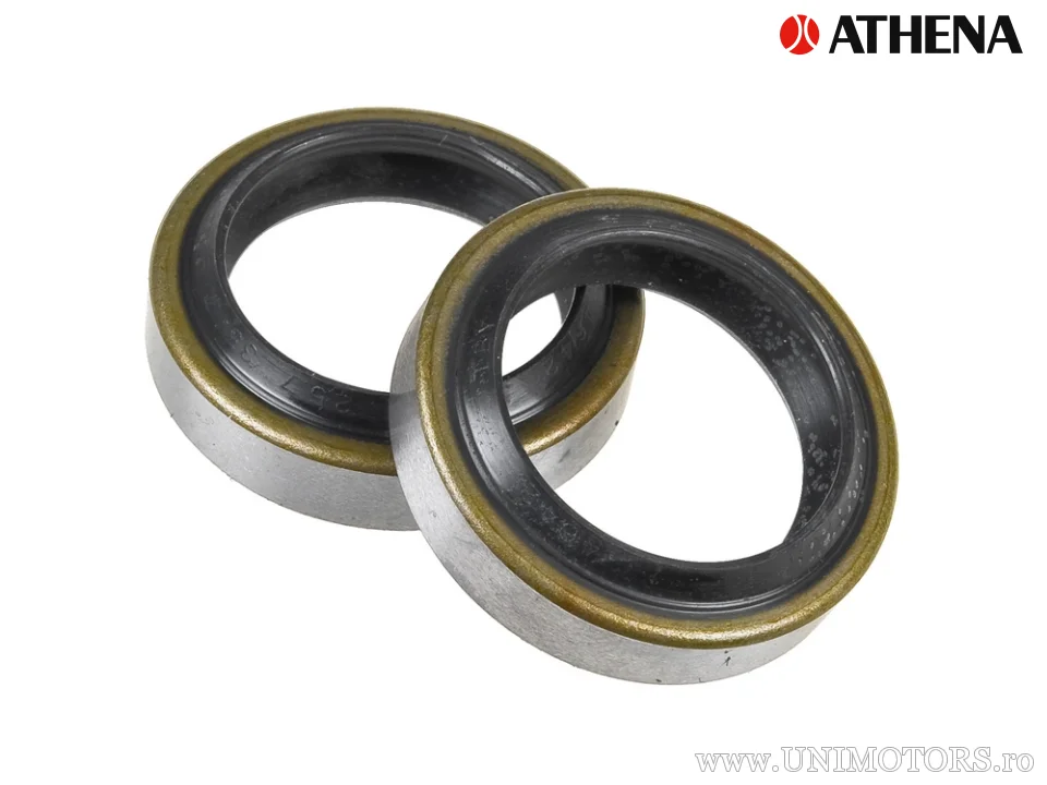 Simering ulei furca set (25,70x35x7/9mm) - Piaggio Si25 / Si25 Cantilever / Zip 25TT 2T / Zip+Zip 50 Bimodale - Athena