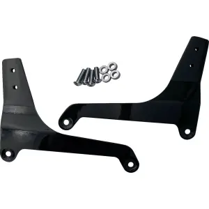 Sissy Bar Side Plates - Black, Gloss - 15040127
