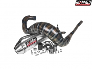 Sistem complet evacuare Giannelli Enduro 2T - Beta RR 50 Motard ('04-'11) - finala aluminiu