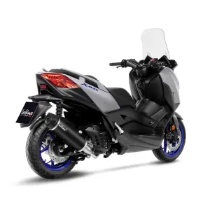 Sistem de evacuare complet Nero - YAMAHA XMAX 125 ABS X-Max Tech Max ('21-'22) / XMAX 125 ABS X-Max ('21-'24) - Leo Vince