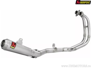 Sistema completo de escape Racing Line - YAMAHA YZF-R 125 ('08-'13) - Akrapovič