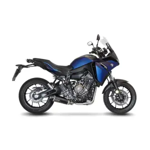 Sistema de Escape Completo LV One Evo Edição Preta - YAMAHA MT-07 ABS Tracer 7 ('20-'24) - Leo Vince