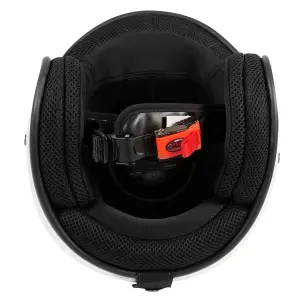 Sistema di rilascio rapido Jet Classic per casco - Gloss, Bianco - Adulto - XL - 85031875