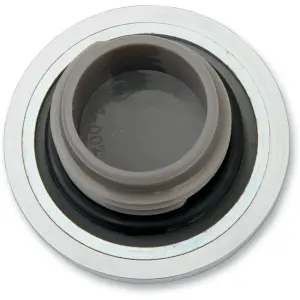 Skull Gas Cap - Black, Chrome - 07030526