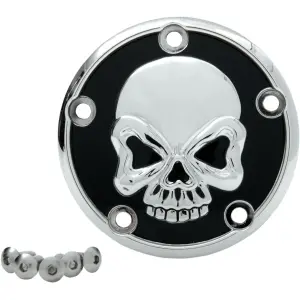 Skull Points Cover - Chrome, Gloss Black - 09401179