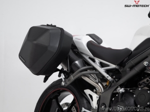 SLC Side Case Carrier Set - Triumph Speed Triple 1050 ('18-) - SW-Motech