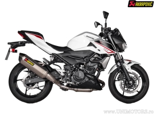 Slip-On Line Einddemper - KAWASAKI EX 400 ABS Ninja KRT Edition ('18-'22) / Z 400 ABS ('19-'25) (E-Mark) - Akrapovič