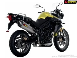 Slip-On Line Einddemper - TRIUMPH TIGER 800 ('11-'14) / TIGER 800 XC ABS ('11-'16) (E-Mark) - Akrapovič