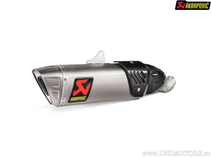 Slip-On Line Endschalldämpfer - HONDA CBR 1000 RR ABS Fireblade SP ('17-'19) / CBR 1000 RR Fireblade ('17-'19) (E-Mark) - Akrap