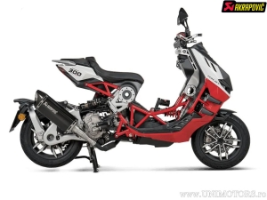 Slip-On Line Uitlaat - ITALJET DRAGSTER 300 ABS ('24-'25) (E-Mark) - Akrapovič