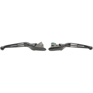 Slotted Wide Blade Lever Set - Black, Matte - 06101685