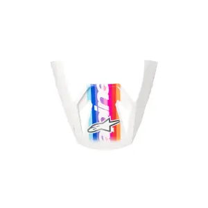 SM3 Force Helmvizier - Wit - Volwassen - Één Maat - 01321898