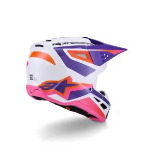 SM3 Heat Helm - Roze, Paars, Wit - Volwassene - L - 01109180