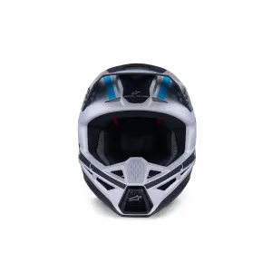 SM3 Heizhelm - Schwarz, Blau, Silber - Erwachsene - S - 01109172