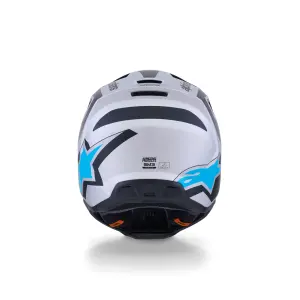 SM3 Heizhelm - Schwarz, Blau, Silber - Erwachsene - XL - 01109175
