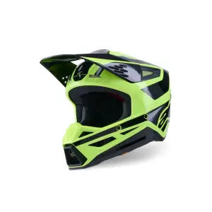 SM3 Heizhelm - Schwarz, Gelb - Erwachsene - M - 01109191