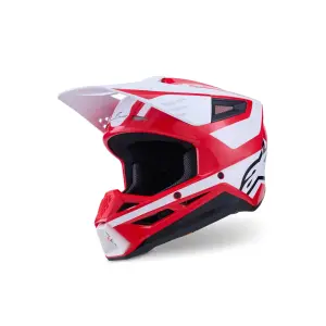 SM3 Heizhelm - Schwarz, Rot, Weiß - Erwachsen - L - 01109186