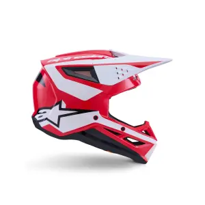 SM3 Heizhelm - Schwarz, Rot, Weiß - Erwachsen - L - 01109186