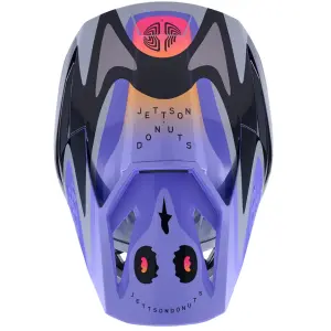 SM3 Jettson Helm - Schwarz, Grau, Lila - Erwachsene - L - 01109234