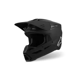 SM3 Solid Helm - Schwarz - Erwachsen - S - 01109214