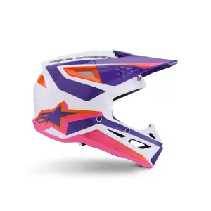 SM3 Thermo Helm - Pink, Violett, Weiß - Erwachsene - S - 01109178