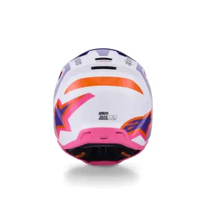 SM3 Verwarmde Helm - Roze, Paars, Wit - Volwassene - XL - 01109181