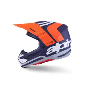 SM7 Core Helm - Blau, Orange - Erwachsene - L - 01109084
