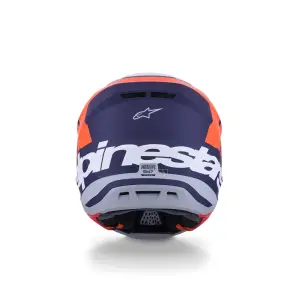 SM7 Core Helm - Blau, Orange - Erwachsene - M - 01109083