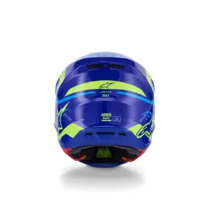 SM7 Deed Helm - Schwarz, Gelb - Erwachsene - XL - 01109121