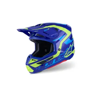 SM7 Deed Helm - Schwarz, Gelb - Erwachsener - L - 01109120