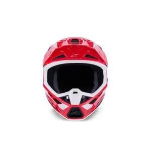 SM7 Deed Helm - Schwarz, Rot, Weiß - Erwachsene - M - 01109107