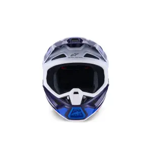 SM7 Rise Helm - Blauw, Wit - Volwassene - L - 01109072