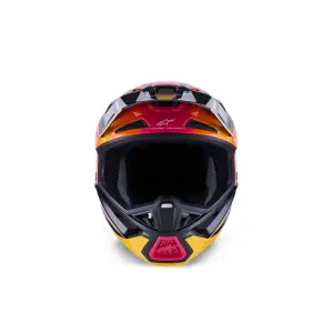 SM7 Rise Helm - Schwarz, Pink, Gelb - Erwachsen - 2XL - 01109062