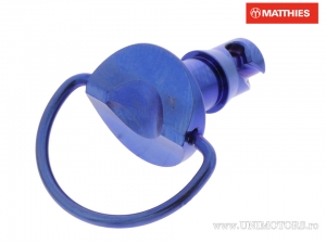 Snelsluitende schroef 17 mm blauw - JM