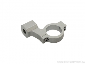 Soporte de espejo plateado para manillar de 1 pulgada (25.4 mm) - SHIN YO